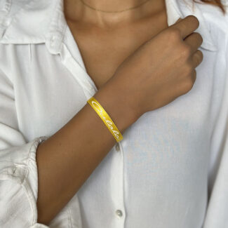 bracelet oulala jaune libertin expo