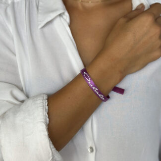 bracelet oulala violet gay